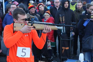 Bild: Martin Thimm  glänzte nach dem Sieg auf der 7.Etappe der Biathlon Tour 2017 in Meckenheim  auch beim  Biathlon Finale auf Schalke